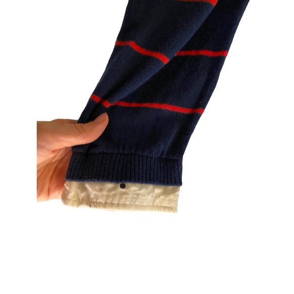 Rafaella Weekend Striped Layered Knit Pullover Women's XL - Picture 9 of 12